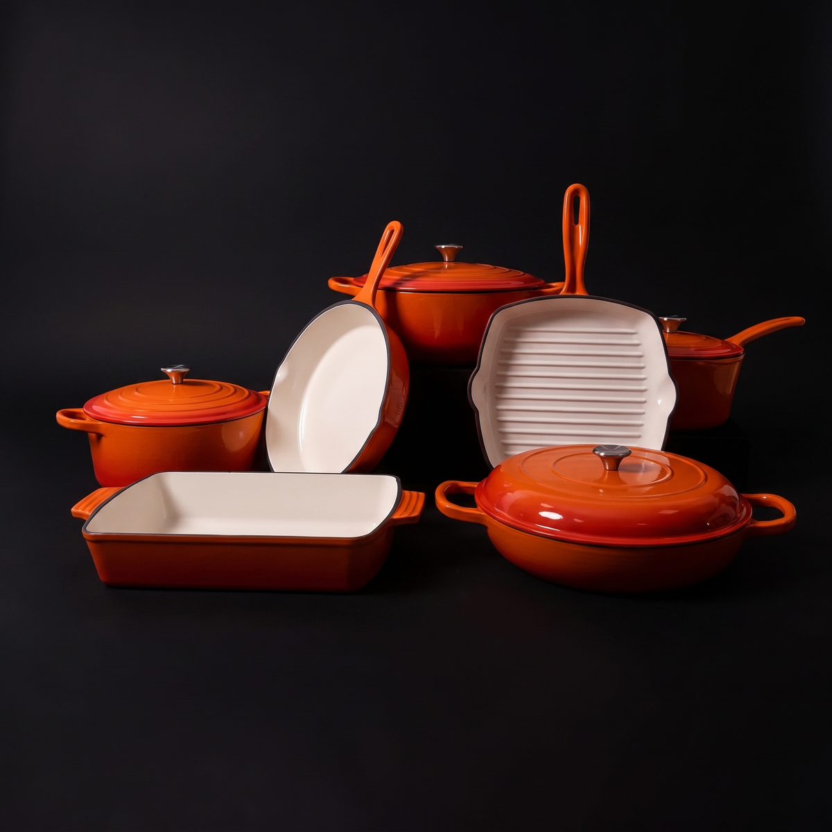 The Foundry Set in Terracotta