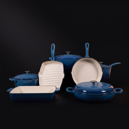 The Foundry Set in Deep Blue