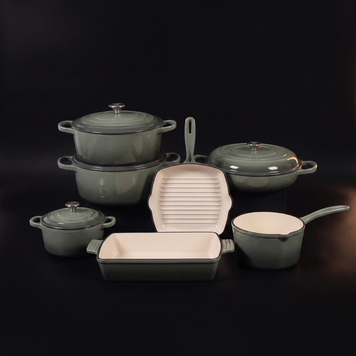 The Foundry Set in Sage