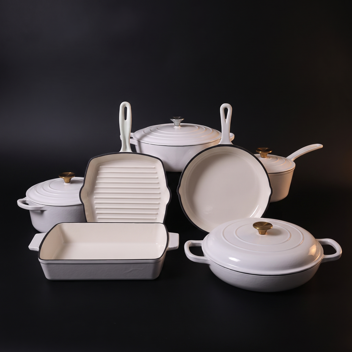 The Foundry Set in Ivory